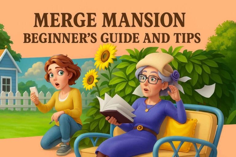 Merge Mansion beginner’s guide and tips