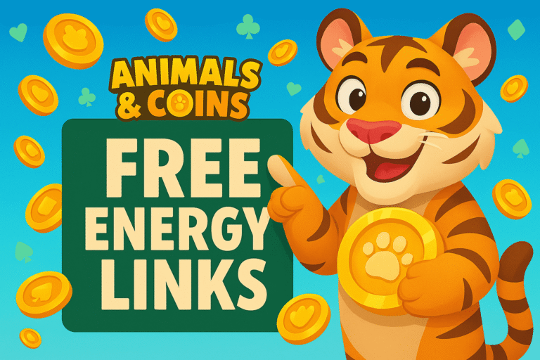Animals & Coins Free Energy Links (Daily Updated 2025)
