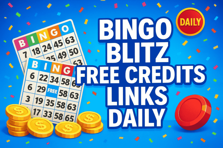 Bingo Blitz Free Credits Links Daily