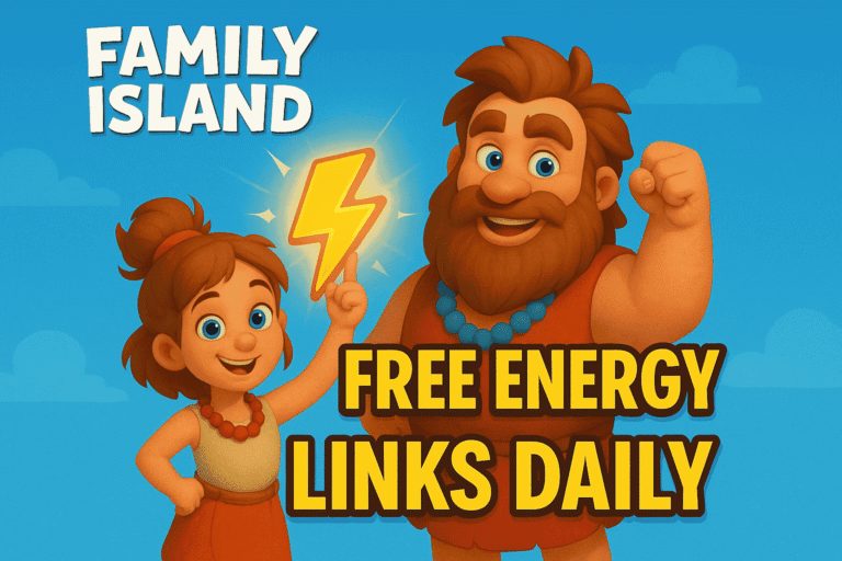 Family Island Free Energy Links Daily