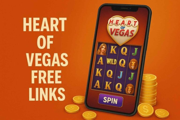 Heart of Vegas Free Coins Links
