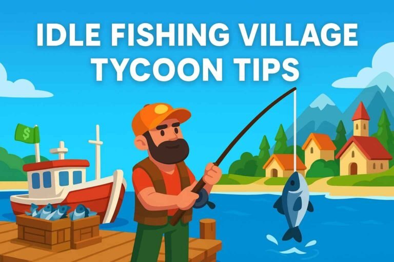 Idle Fishing Village Tycoon Tips