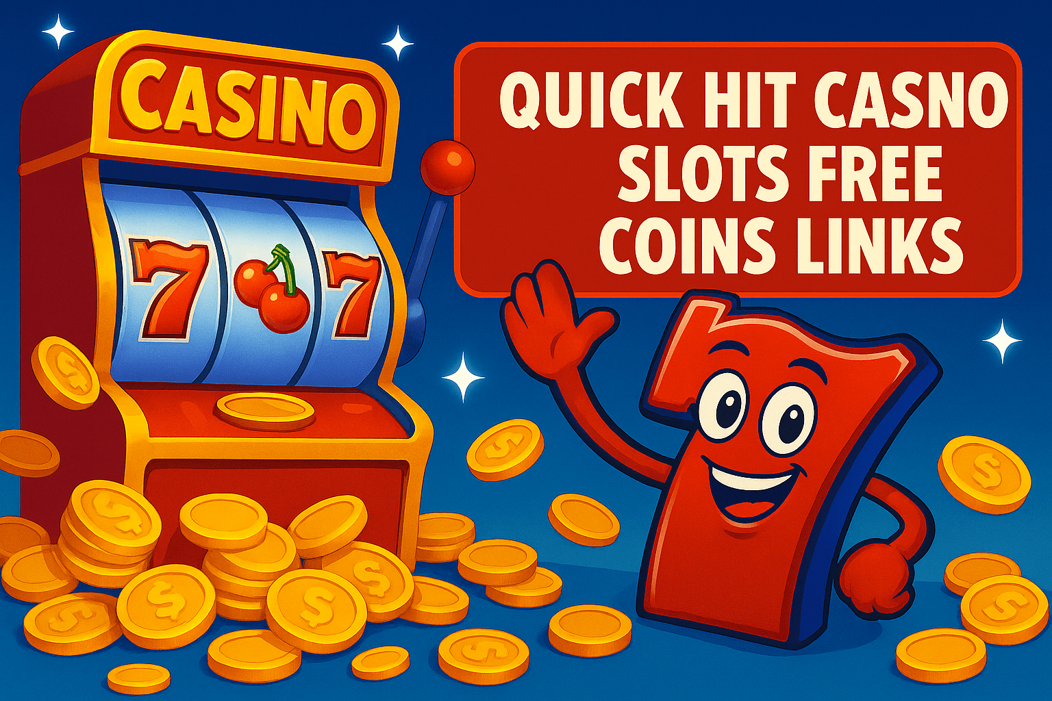 Quick Hit Casino Slots Free Coins Links