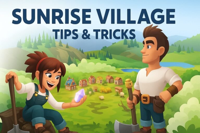 Sunrise Village Game Tips and Tricks