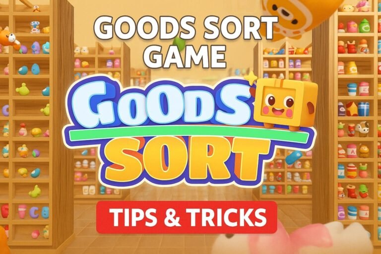 goods sort game tips and tricks