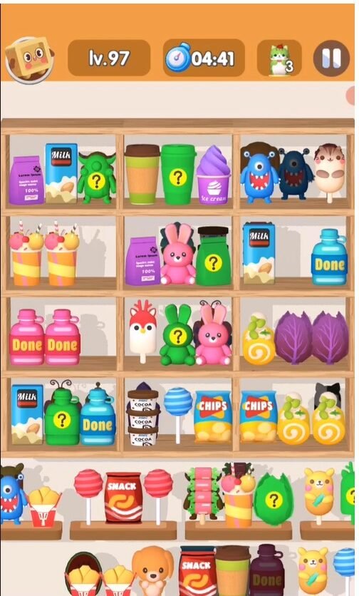 goods sort gameplay