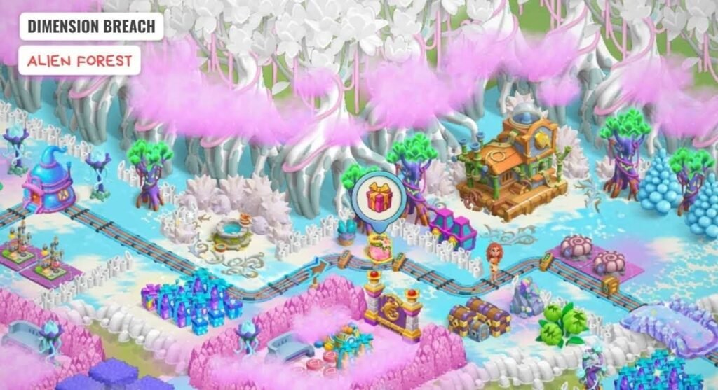 Dimension Breach Pink Bags