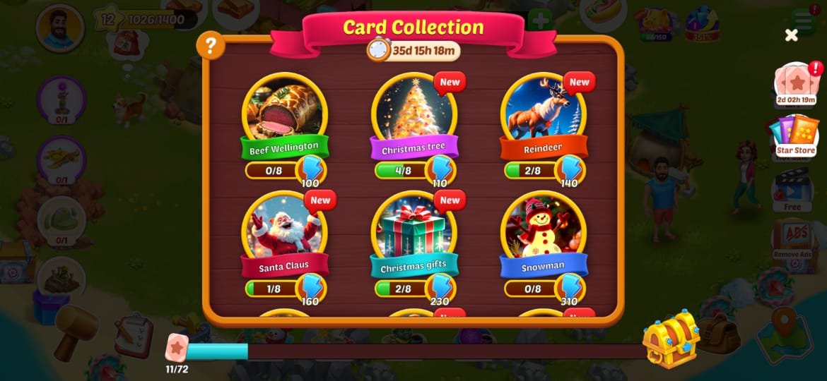 kong island card collection