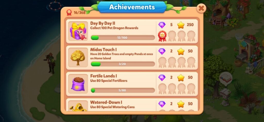 achievements dragonscapes
