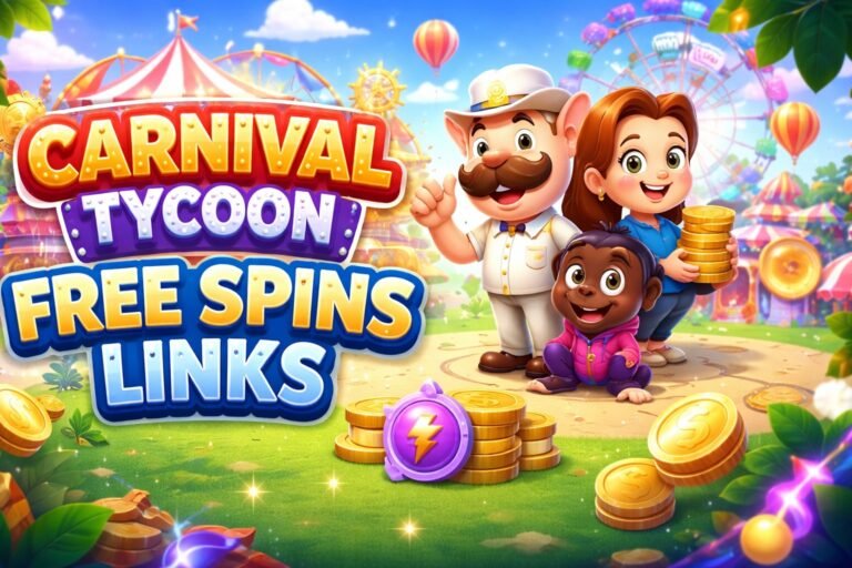 Carnival Tycoon Free Spins Link Today