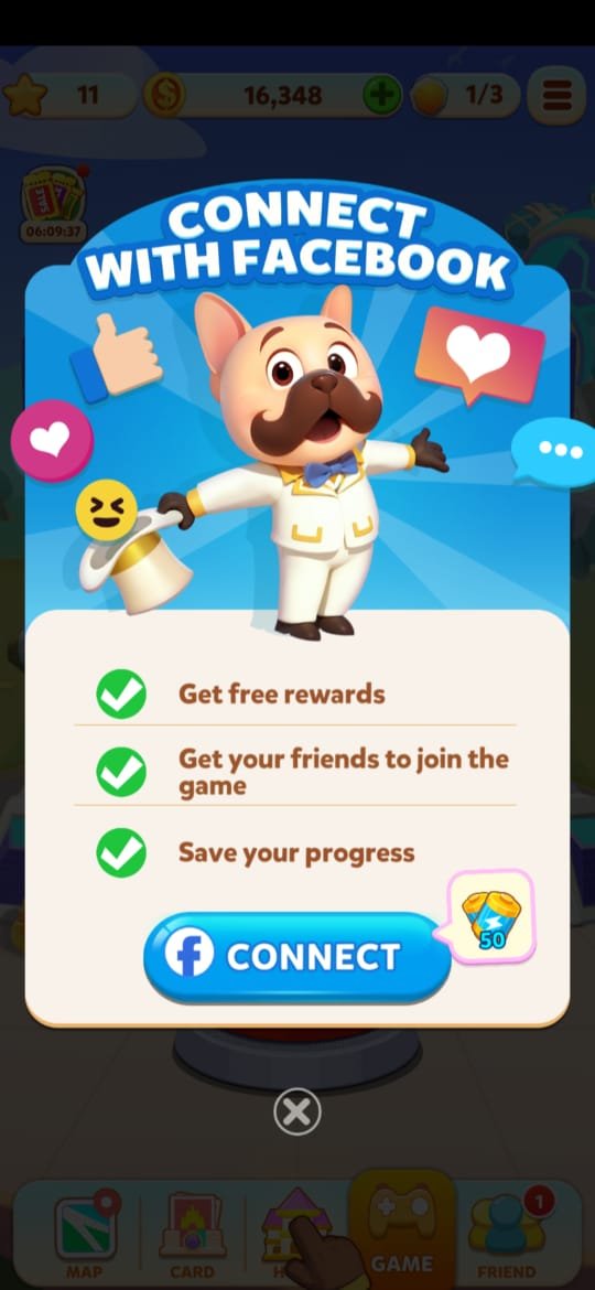 carnival tycoon facebook connect