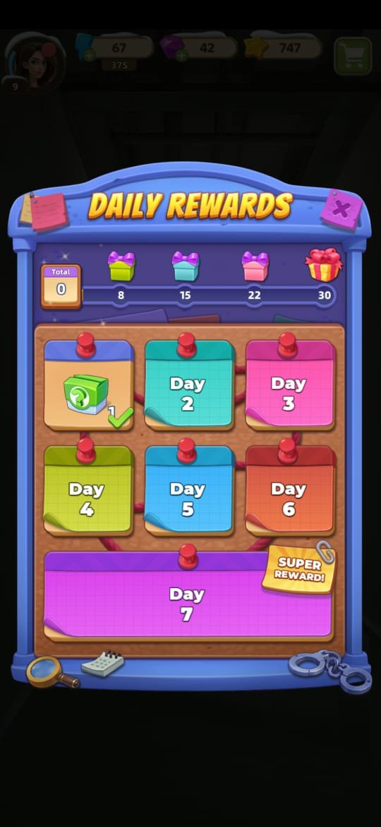 merge prison daily rewards