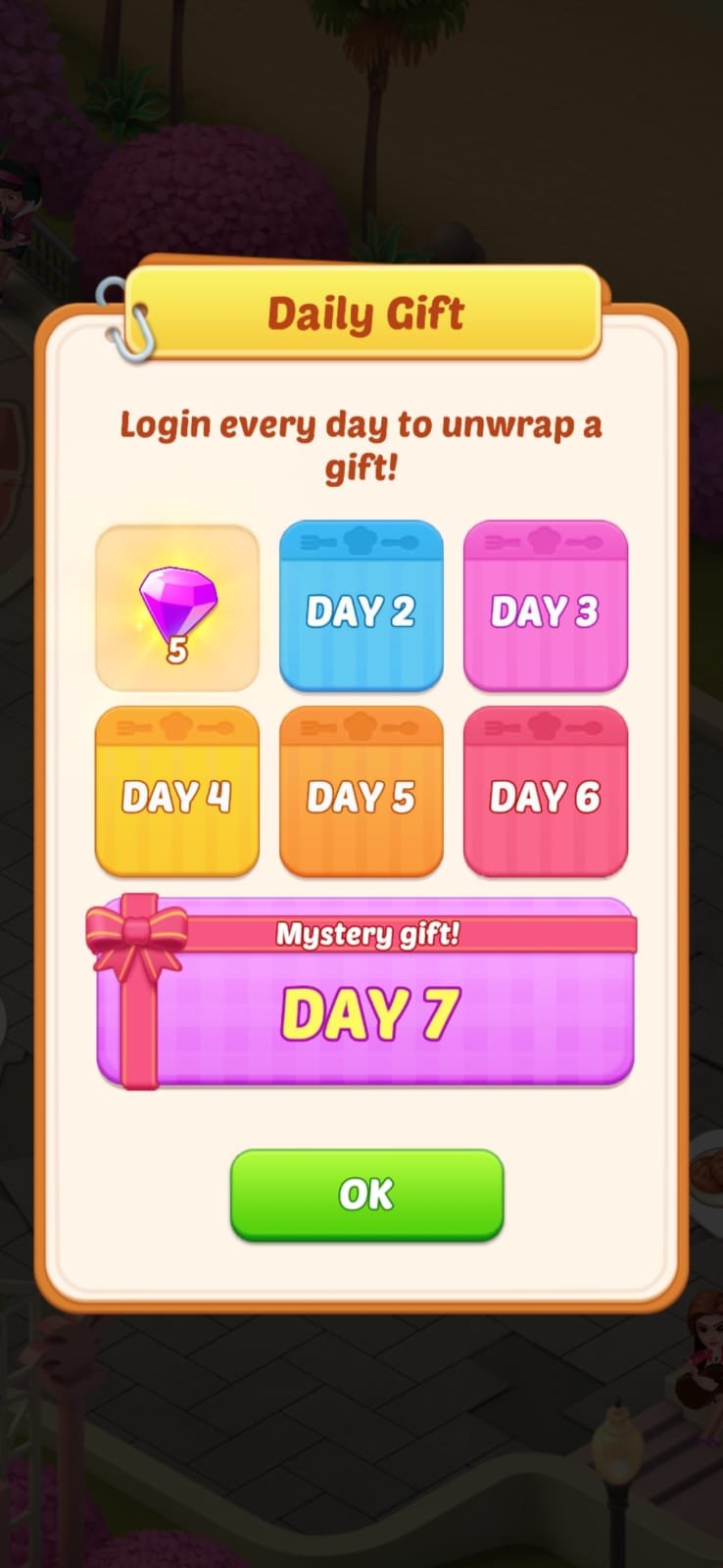 merge cooking daily gifts